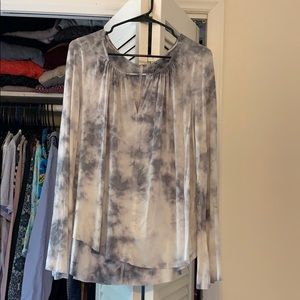 Tie dye long sleeve shirt